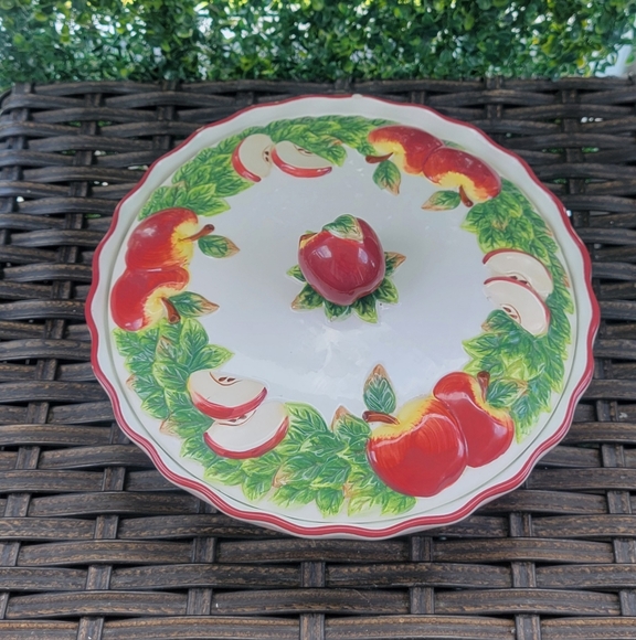 Apple Pie Plate, Baum Bros Styles Eyes - Picture 1 of 7